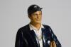 James Graham Binks, Yorkshire & England 1955-1969. Excellent large ceramic sculptured figure of &lsquo;Jimmy&rsquo; Binks&rsquo; wearing Yorkshire blazer, sweater and cap, wearing pads with wicket-keeping gloves under his arm. The figure to naturalistic base. Impressed to - 3
