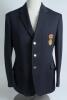Robert William &lsquo;Bob&rsquo; Taylor. Derbyshire & England 1961-1988. Derbyshire C.C.C. 1st XI navy blue cricket blazer, by James Smith of Derby, with wired Derbyshire emblem of the royal crown and tudor rose attached to breast pocket. &lsquo;Bob Taylor&rsquo; handwritten to 