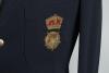 Robert William &lsquo;Bob&rsquo; Taylor. Derbyshire & England 1961-1988. Derbyshire C.C.C. 1st XI navy blue cricket blazer, by James Smith of Derby, with wired Derbyshire emblem of the royal crown and tudor rose attached to breast pocket. &lsquo;Bob Taylor&rsquo; handwritten to - 2