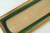 &lsquo;Lord Taverners 1985&rsquo;. Full size cricket bat, presented in framed wooden display case, signed by the England (12 signatures) and Australian (16) teams who played in the Lord&rsquo;s Test match of 1985. In addition to these signatures there are also thirty three - 2