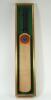 &lsquo;Lord Taverners 1985&rsquo;. Full size cricket bat, presented in framed wooden display case, signed by the England (12 signatures) and Australian (16) teams who played in the Lord&rsquo;s Test match of 1985. In addition to these signatures there are also thirty three - 3