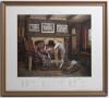 &lsquo;Visions of a Hat Trick&rsquo; and &lsquo;A Century for England&rsquo;. A pair of large prints published &lsquo;To commemorate one hundred years of Test matches- England v Australia in England&rsquo; 1880-1980, from original paintings by A.L. Grace. Published by &lsquo;Spica Prints, Laxton, - 2