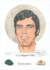 Australian Test Cricketers. Denise Dean. Sixteen individual colour prints by artist Denise Dean of Australian Test Cricketers, each signed by the artist. Includes eleven prints from the series &lsquo;Wisden Five Cricketers of the Year&rsquo;, each limited to 150 copi - 3