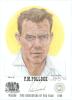 South Africa Test Cricketers. Denise Dean. Six individual colour prints by artist Denise Dean of South Africa Test Cricketers, each signed by the artist. Includes five prints from the series &lsquo;Wisden Five Cricketers of the Year&rsquo;, each limited to 150 copies