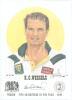 South Africa Test Cricketers. Denise Dean. Six individual colour prints by artist Denise Dean of South Africa Test Cricketers, each signed by the artist. Includes five prints from the series &lsquo;Wisden Five Cricketers of the Year&rsquo;, each limited to 150 copies - 2