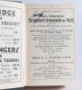Wisden Cricketers&rsquo; Almanack 1930 to 1939. 67th to 76th editions. The ten editions from the library of John Arlott, previously sold by Christie&rsquo;s Auctioneers in September 1992. All bound in green boards, lacking original paper wrappers, title and date in g