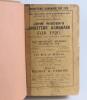 Wisden Cricketers&rsquo; Almanack 1920 and 1921. 57th & 58th editions. Bound in light brown boards, with original paper wrappers, gilt titles to spine. Some soiling and wear to wrappers, vertical tape marks to the edge of the 1921 edition near to the spine othe