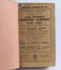 Wisden Cricketers&rsquo; Almanack 1920 and 1921. 57th & 58th editions. Bound in light brown boards, with original paper wrappers, gilt titles to spine. Some soiling and wear to wrappers, vertical tape marks to the edge of the 1921 edition near to the spine othe - 2