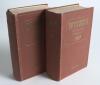 Wisden Cricketers&rsquo; Almanack 1949 and 1950. Original hardback editions. Minor wear to boards, slight breaking to the rear hinges of the 1950 edition otherwise in good condition