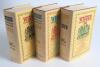 Wisden Cricketers&rsquo; Almanack 1968, 1969 and 1970. Original hardback with dustwrappers. Some age toning to the spines of all three dustwrappers otherwise in good/very good condition