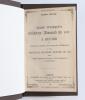Wisden Cricketers&rsquo; Almanack 1871. 8th edition. Bound in brown boards, lacking original paper wrappers, with title and date in gilt to spine, red speckled page edges. Pages checked, complete. Slightly tighter trimming by the binder. Good/very good conditi