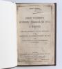 Wisden Cricketers&rsquo; Almanack 1873. 10th edition. Bound in brown boards, lacking original paper wrappers, with title and date in gilt to spine. Pages checked, complete. Loss to lower right hand corner of title page, otherwise in good/very good condition. Ra