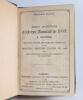 Wisden Cricketers&rsquo; Almanack 1883. 20th edition. Bound in green and red quarter leather boards, lacking original wrappers, with title and date in gilt to spine, red speckled page edges. Pages checked, lacking the front and all rear advertising pages. Odd m