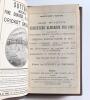 Wisden Cricketers&rsquo; Almanack 1892. 29th edition. Bound in dark brown boards, lacking original wrappers, with title and date in gilt to spine, red speckled page edge. Complete with advertising pages and in good/very good condition