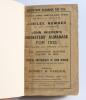 Wisden Cricketers&rsquo; Almanack 1913 and 1914. 50th & 51st editions. Bound in light and dark brown boards, the 1913 edition with original wrappers, the 1914 lacking wrappers, with title and date in gilt to spine. Some soiling and staining to the wrappers of t