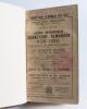Wisden Cricketers&rsquo; Almanack 1922 and 1923. 59th & 60th editions. Both bound in dark brown boards, the 1922 lacking original rear wrapper, the 1923 edition with both wrappers, with title and date in gilt to spine. Some wear and staining to the front wrappe - 2