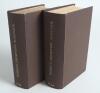 Wisden Cricketers&rsquo; Almanack 1924 and 1925. 61st & 62nd editions. Both bound in dark brown boards, with original wrappers, with title and date in gilt to spine. Some red ink staining to the front wrapper of the 1924 edition affecting the next two advertisi - 3