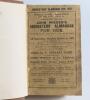 Wisden Cricketers&rsquo; Almanack 1926 and 1928. 63rd & 65th editions. Both bound in light brown boards, with original paper wrappers, with gilt titles to front board and spine. Splitting to the spine paper, some minor wear and age toning to the wrappers to the - 2