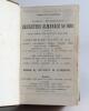 Wisden Cricketers&rsquo; Almanack 1898 to 1900. 35th-37th editions. All three editions bound as one in brown and marbled half leather boards, lacking original paper wrappers, with title and date in gilt to spine, red speckled page edges. Pages checked, lacking 