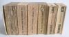 Wisden Cricketers&rsquo; Almanack 1929, 1933, 1934, 1937, 1938 and 1939. 66th, 70th, 71st, 74th, 75th and 76th editions. Original paper wrappers. All books with faults, the 1929 with detached worn and damaged wrappers, heavy loss to spine paper, the 1933 with h