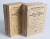 Wisden Cricketers&rsquo; Almanacks 1923 and 1932. 60th & 69th editions. Original paper wrappers. The 1923 edition with breaking to spine block, loss to spine paper otherwise in good condition, the 1932 edition with slight breaking to spine block and some loss t