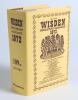 Wisden Cricketers&rsquo; Almanack 1972. Original hardback edition with replacement dustwrapper. Nicely signed in ink by four of the five &lsquo;Cricketers of the Year&rsquo; to their photograph plate, Z. Abbas (Pakistan), B. Taylor (Essex), G.G. Arnold (Surrey) and L.R. Gi