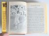 Wisden Cricketers&rsquo; Almanack 1981. Original hardback edition with replacement dustwrapper. Nicely signed in ink by three of the five &lsquo;Cricketers of the Year&rsquo; to their photograph plate, V. Van Der Bijl (Middlesex), A.J. Lamb (Northants) and K.J. Hughes (Aus - 5