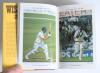 Wisden Cricketers&rsquo; Almanack 1988. Original hardback edition with dustwrapper. Nicely signed in ink by four of the five &lsquo;Cricketers of the Year&rsquo; to their photograph plate, P.A. Roebuck (Somerset), D.P. Hughes (Lancs), N.A. Foster (Essex) and J.P. Agnew (Le - 4