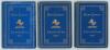 Kent County Cricket Club Annual 1901 to 1903. Three editions of the hardback &lsquo;blue book&rsquo;, the first printed by Cross & Jackman, Canterbury and the following two by The Kentish Gazette Office, Ashford. Original decorative boards, gilt to page edges. Gilt 