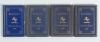Kent County Cricket Club Annual 1904 to 1907. Four editions of the hardback &lsquo;blue book&rsquo;, printed either by Cross & Jackman, Canterbury or the The Kentish Gazette Office, Ashford. Original decorative boards, gilt to page edges. Gilt titles and Kent emblem