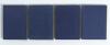 Kent County Cricket Club Annual 1908 to 1911. Four editions of the hardback &lsquo;blue book&rsquo;, printed either by Cross & Jackman, Canterbury or the The Kentish Gazette Office, Ashford. Original decorative boards, gilt to page edges. Gilt titles and Kent emblem - 2