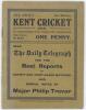 &lsquo;All About Kent Cricket 1914. In Commemoration of the County&rsquo;s 4th Championship&rsquo;. 2nd Edition. Published by Blower Brothers of High Street Watford. A scarce Kent publication. Good/very good condition