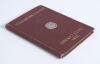 Yorkshire C.C.C. Annual 1893. 1st year of issue. 100pp. Edited by J.B. Wostinholm. J. Robertshaw, Sheffield, printer. Original maroon boards with tooled decoration, titles in gilt to front board with white rose emblem to centre, gilt to page edges. Padwic - 3