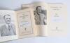 Don Bradman. Two first edition hardback autobiographies by Bradman, both with original dustwrappers. Titles are &lsquo;My Cricketing Life&rsquo;, London 1938, and &lsquo;Farewell To Cricket&rsquo;, London 1950. Both titles with later signature of Bradman on piece/ label laid dow - 2