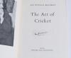 Don Bradman. Three first edition hardback titles. &lsquo;On Tour with Bradman&rsquo;, Andy Flanagan, Sydney 1950. Signed to front endpaper with dedication from the author, and to the foreword page by E.W. &lsquo;Slip&rsquo; Carr. Original dustwrapper with loss and tape repair. A - 4