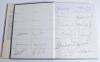 &lsquo;The Ashes Captains&rsquo;. Gerry Cotter. Marlborough 1989. Hardback with good dustwrapper. Signed to the inside front cover and endpapers by twenty two England captains, Dexter, Smith, Graveney, Illingworth, Denness, Edrich, Greig, Brearley, Botham, Willis, Go - 2