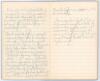 &lsquo;Hutton and Washbrook&rsquo;. A.A. Thomson. First edition, London 1963. Original hardback with good dustwrapper, which is signed in ink to the front by both Hutton and Washbrook. Additionally signed by the author to the front endpaper, dated &lsquo;Nov 1966&rsquo;. Nick to - 5