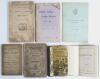 Public Schools cricket 1843-1892. Seven titles relating to public school cricket at Eton, Harrow, Rugby, Clifton College, Uppingham etc. Titles include &lsquo;The Scores of the Cricket Matches Played at Rugby School from the year 1831 [to 1845]&rsquo;, printed by J.S