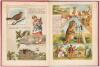 19th Century juvenile sports. Six early titles all with cricket references. &lsquo;Sports of Youth; or The Good Child&rsquo;s Remembrancer&rsquo; c.1830. 36pp of hand-coloured images of sports throughout the year with cricket on p7. Original paper wrappers, tipped in to mo - 7
