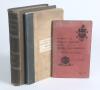 Rugby School. &lsquo;The Scores of the Cricket Matches played by Rugby School, from the year 1859 to 1864 inclusive&rsquo;, Rugby 1864. Original card wrappers with early replacement spine. Padwick 1528. &lsquo;Rugby School Cricket Scores (Foreign and Bigside Matches) 1831-