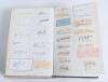 General cricket histories. Seven titles, the majority hardbacks with dustwrappers. &lsquo;The Story of Warwickshire Cricket&rsquo;, Leslie Duckworth, London 1974, with twenty eight signatures of players on pieces laid down to rear pages including R.E.S. Wyatt, B.E. F - 2