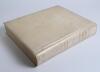 &lsquo;Imperial Cricket&rsquo;. P.F. Warner. London 1912. Large &lsquo;Limited Edition de Luxe&rsquo; issue of 100 copies, this being no. 92. Original full vellum covers, all edges gilt. Beautifully signed in ink by Warner to title page, &lsquo;Pelham F. Warner&rsquo;. Minor soiling to boa - 6