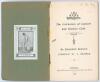&lsquo;The Cricketers of Consett and District Club. An Illustrated Souvenir compiled by a member&rsquo;. John J. Raw. Published by the Mail & Leader, Newcastle upon Tyne 1907. Original paper wrappers. 83pp plus advertising. This was a presentation copy to C.B. Fry wi - 2