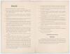 &lsquo;Rules of the Veteran&rsquo;s Cricket Club&rsquo;. Four page printed card brochure with decorative cover and title, to inside pages &lsquo;Rules...&rsquo; of the club and to back cover a printed scorecard (uncompleted) for the &lsquo;Grand Cricket Match. Hittites vs. Hivites&rsquo; played o - 2