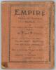 &lsquo;Sheffield Telegraph Cricket Guide and Annual 1905&rsquo;. Second year of publication. Edited by &ldquo;Looker On&rdquo; (James Hayton Stainton). Published and printed by Sir W.C. Leng, Sheffield. 192pp annual in original decorative paper wrappers. Ex Anthony Woodhouse col - 2