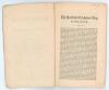 &lsquo;The Auckland Cricketers&rsquo; Trip to the South. A complete history of the late successful tour of the Auckland representatives to Christchurch, Dunedin, Wellington and Nelson&rsquo;. W.F. Buckland. Auckland, New Zealand. E.Wayte, Bookseller, Queen Street. Printed - 3