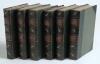 John (+ James) Lillywhite&rsquo;s Cricketers&rsquo; Companion 1865-1885. Complete run of the annual handsomely bound together in six volumes in quarter green leather with gilt titles to spines and raised bands, all issues with original green wrappers retained. Gilt t