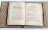 &lsquo;Cricket. An Heroic Poem. Illustrated. With the critical observations of Scriblerus Maximus&rsquo;. James Love [Dance]. Published by W. Bickerton 1744. First edition. 25pp. Woodcut title vignette. Bound in full brown suede leather with gilt title to front cover - 6