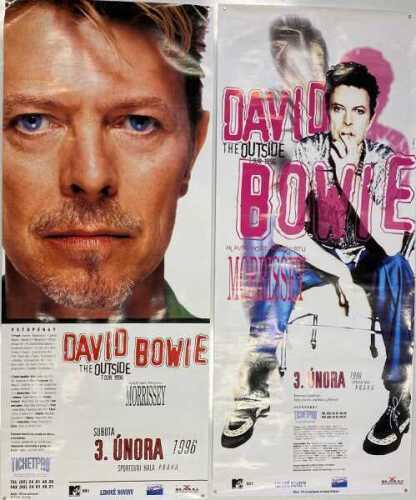 DAVID BOWIE POSTERS INC OUTSIDE CONCERT