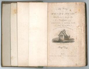 &lsquo;The Diary of Henry Teonge, Chaplain on board his Majesty&rsquo;s Ships Assistance, Bristol, and Royal Oak: Anno 1675-1679. Now published from the original MS&rsquo;. Henry Teonge. Printed for Charles Knight, first edition London 1825. Bound in grey boards with green
